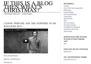 If this is a blog, what's christmas?