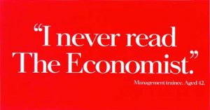 Economist poster
