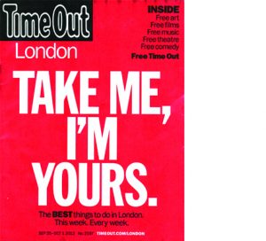 time out magazine goes free
